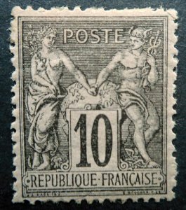 France, Scott 91, Mint