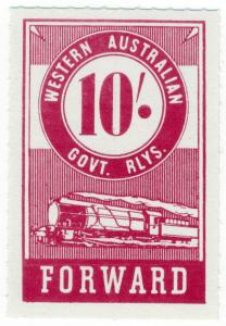 (I.B) Australia - Western Australia Railways : Parcels 10/-