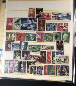 Worldwide Stamps On Stock Pages British Colonies & More