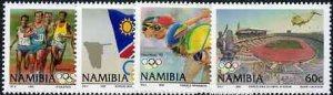 NAMIBIA - 1992 - Barcelona Olympics - Perf 4v Set - Mint Light Hinged