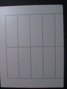 ​KOREA-1999 SC#1981 THE BEAUTIFUL SERIES OF KOREA FULL SHEET MNH VERY FINE