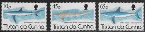 Tristan da Cunha Scott #'s 551 - 553 MNH