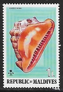 Maldive Islands # 533 - Dwarf Helmet - MNH.....(BRN23)