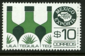 MEXICO Exporta 1125, $10P Tequila Fluor Paper 5. MINT, NH. VF.