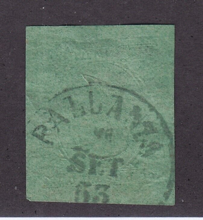 Sardinia Scott # 4 VF-XF used neat cancel with nice color cv $ 1200 ! see pic !