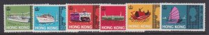 Hong Kong, Scott 239-244 (SG 247-252), MLH