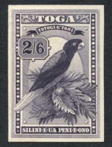 TONGA SG 52 1922 2/6 grey-purple printer sample Very Scarce