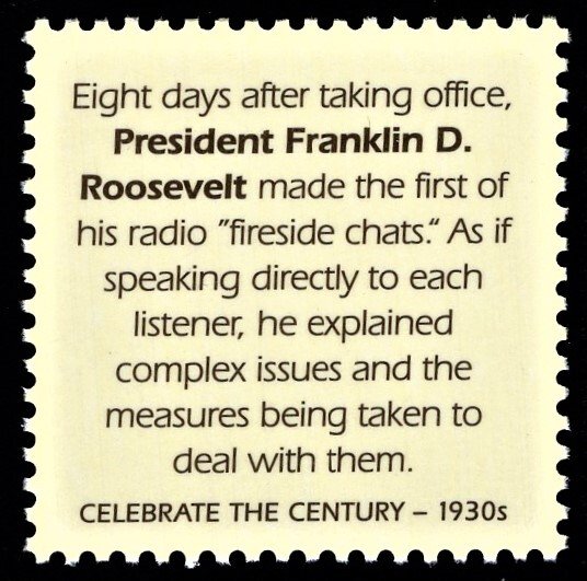 US 3185a MNH VF 32 Cent Pres Franklin D. Roosevelt Celebrate The Century 1930s