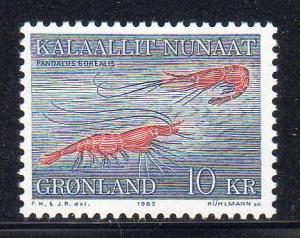 Greenland 136 - Mint-NH - Pandalid Shrimp (cv $4.00)