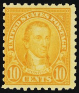 591, Mint NH 10¢ Perf 10 - Nice Stamp CV $85.00 * Stuart Katz