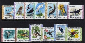 Montserrat 231-43 MNH Birds, Flowers