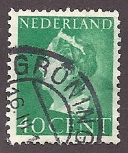 Netherlands  Scott  225  Used
