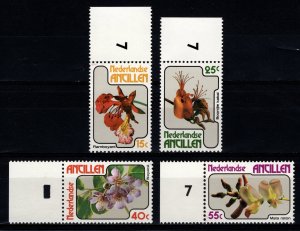 Netherlands Antilles 1978 Flora, Marginal Set [Mint]