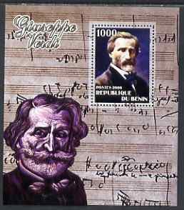 BENIN - 2006 - Giuseppe Verdi #2 - Perf Min Sheet - MNH - Private Issue