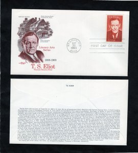 2239 T.S. Eliot, FDC Artmaster
