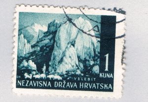 Croatia 33 Used Velebit Mountains 2 1941 (BP86516)