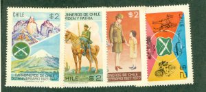 CHILE 501-4 MNH BIN $2.00