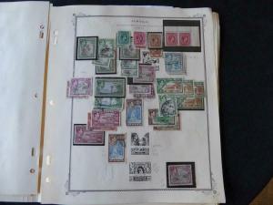 Jamaica 1912-1951 Mint/Used Stamp Collection Many Vars on Scott Spec Album Pgs