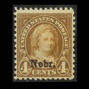 US # 673 MH - Nebraska