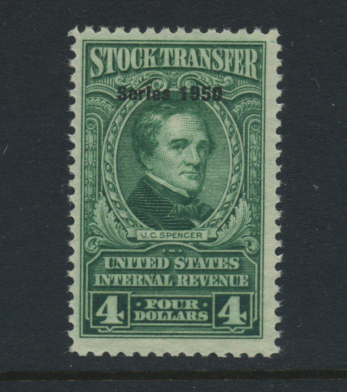 RD326 Stock Transfer Revenue Mint NH Stamp (RD326 Bx 620) United