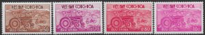 South Vietnam 150-53  1961  set 4 FVF Mint NH