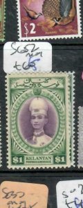 MALAYA  KELANTAN  (PP0212B)   SULTAN  $1.00   SG 52    MOG 