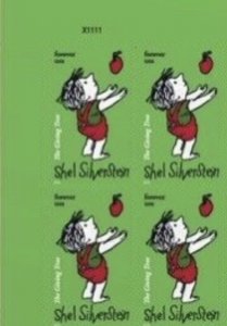 US Shel Silverstein NDC MNH. UL Plate Block of 4 stamps 2022. Ships After 15 Apr
