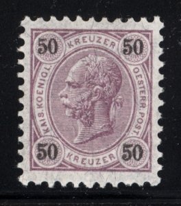 Austria 1890  Scott #61 MH