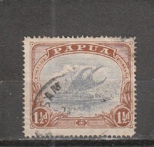 Papua New Guinea  Scott#  62  Used  (1925 Lakatoi)