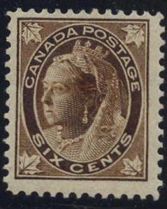 CANADA # 71  MINT  lightly hinged - SG 14