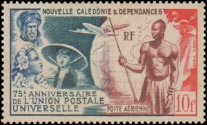 New Caledonia  #C24, Complete Set, 1949, UPU, Hinged