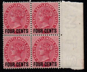 Straits Settlements # 92 MNH