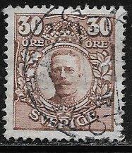 Sweden 86, 30o King Gustav V, used, VF