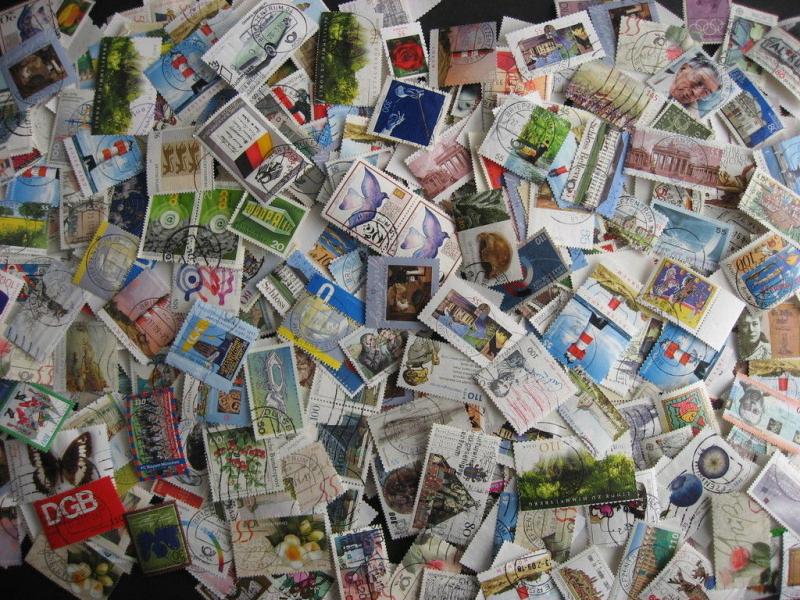 WEST GERMANY mixture(duplicates,mixed cond)2,500 commemoratives laid out,someHV!