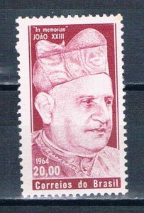Brazil 980 Unused Pope John XXIII 1964 (B0488)+