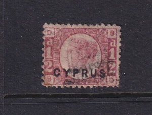 Cyprus, Scott 1 (SG 1), used, Plate 15