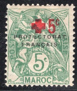 FRENCH MOROCCO SCOTT B6