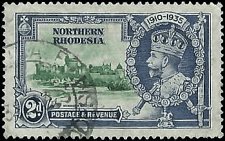 NORTHERN RHODESIA   #19 USED (1)