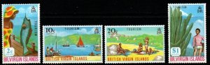British Virgin Islands MNH SG 236-9 Tourism 1969