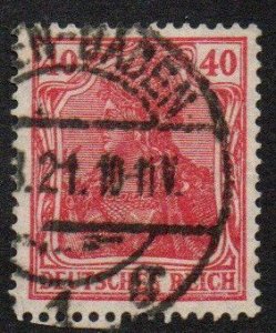 Germany Sc #124 Used