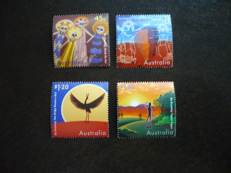 Stamps - Australia - Scott# 1608-1611 - Mint Never Hinged Set of 4 Stamps