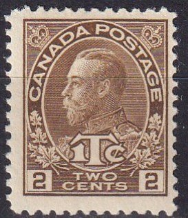 Canada #MR4  F-VF  Unused  CV $25.00  (Z8045)