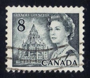 Canada #544p Library of Parliament; Used at Wholesale