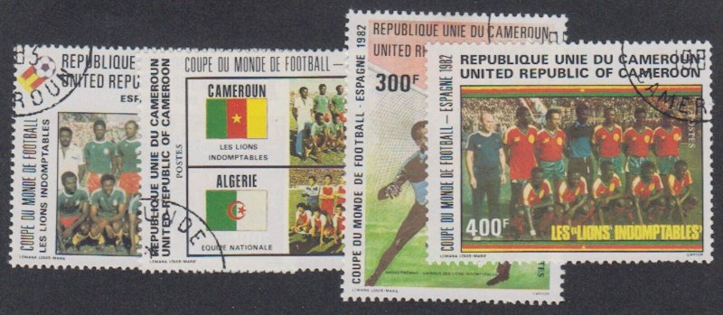 Cameroun - 1982 - SC 710-13 - Used - Complete set