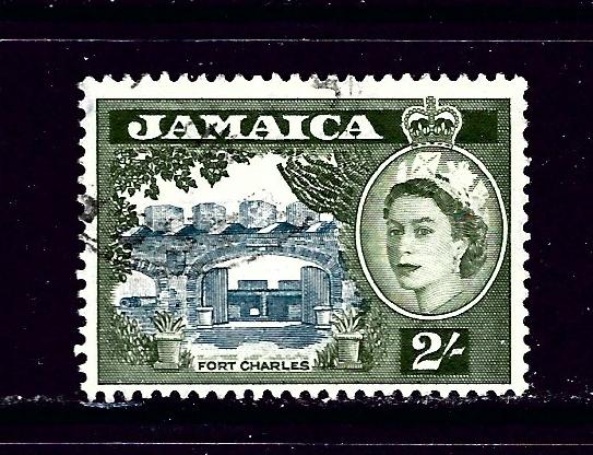 Jamaica 170 Used 1956 Fort Charles