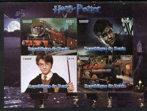 BENIN - 2014 - Harry Potter - Perf 4v Sheet #2 - MNH - Private Issue