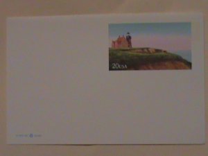 ​UNITED STATES-1997-RED HOUSE IN THE BEAUTIFUL LANDSCAPE MNH POST CARD-VF