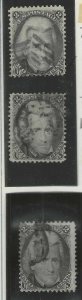 1861 BLACK JACKS (73) SHADE VARIETIES $150