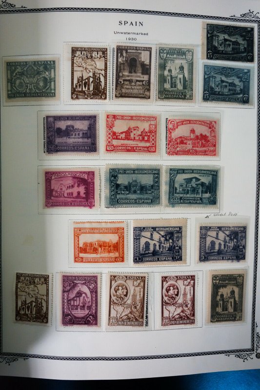 Spain Giant Mint & Used 1800s to 1990s High Opportunity Stamp Collection 