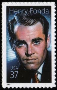 SC#3911 37¢ Legends of Hollywood: Henry Fonda (2005) SA